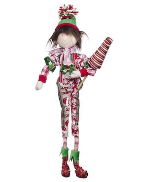 Ornamento navidad duende Queca Designs Funny