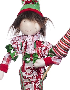 Ornamento navidad duende Queca Designs Funny
