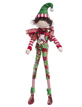 Ornamento navidad duende Queca Designs Funny