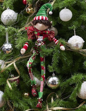 Ornamento navidad duende Queca Designs Funny
