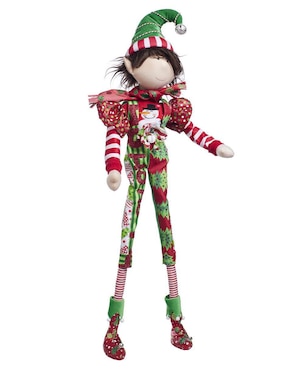Ornamento navidad duende Queca Designs Funny