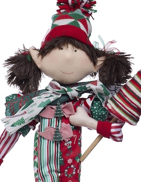 Ornamento navidad duende Queca Designs Classic Xmas