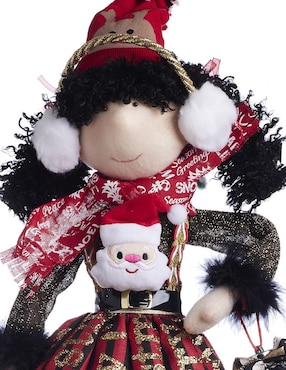 Ornamento navidad duende Queca Designs Merry Fashion