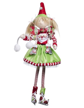 Ornamento navidad duende Queca Designs Funny