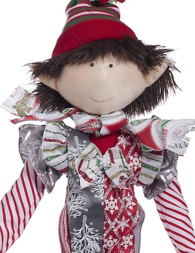 Ornamento navidad duende Queca Designs Classic Xmas
