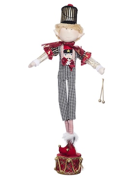 Ornamento navidad duende Queca Designs Merry Fashion