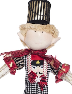 Ornamento navidad duende Queca Designs Merry Fashion