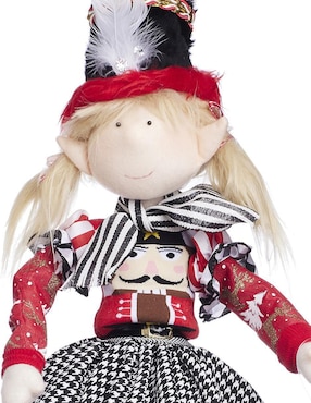 Ornamento navidad duende Queca Designs Merry Fashion