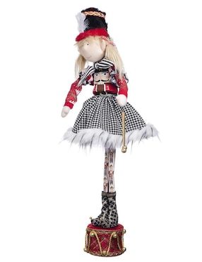 Ornamento navidad duende Queca Designs Merry Fashion
