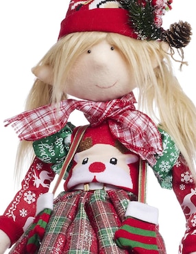 Ornamento navidad duende Queca Designs Classic Xmas