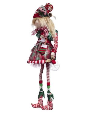 Ornamento navidad duende Queca Designs Classic Xmas