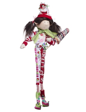 Ornamento navidad duende Queca Designs Funny