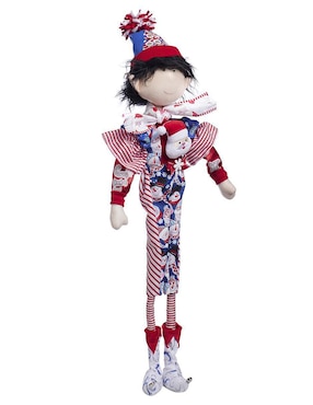 Ornamento navidad duende Queca Designs Merry Fashion