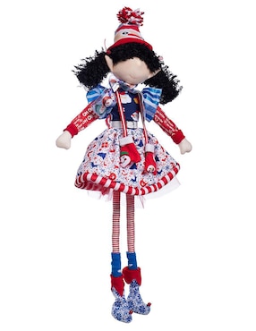 Ornamento navidad duende Queca Designs Merry Fashion