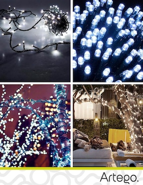 Serie LED Artego con 100 focos