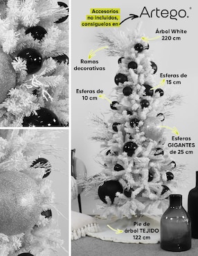 Árbol de navidad Artego Semi Nevado