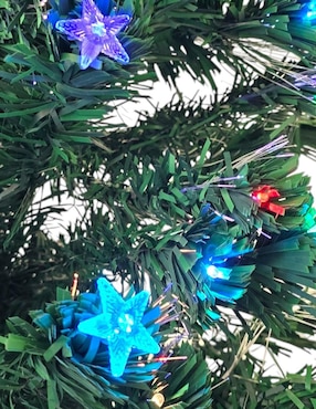 Árbol de navidad Light And Space Ultrabrillante de plástico con 200 luces
