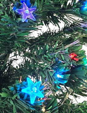 Árbol de navidad Light And Space Ultrabrillante de plástico con 200 luces