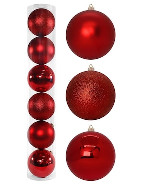 Set de esfera navideña Artego con 6 piezas