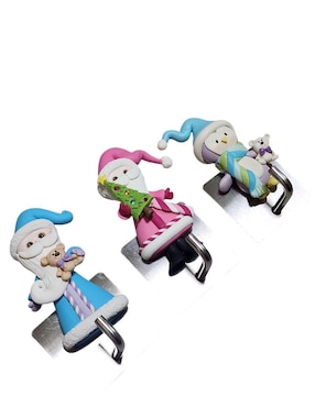 Set de figura decorativa de muñeco Santa Claus Limerence By Claudia Herrera