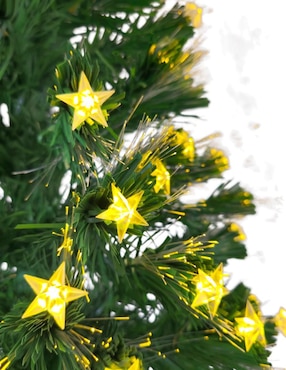 Árbol de navidad Light And Space Ultrabrillante de plástico con 200 luces