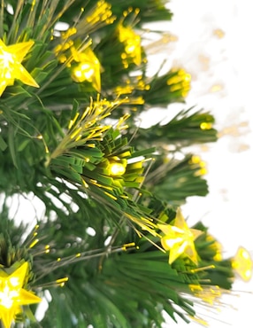 Árbol de navidad Light And Space Ultrabrillante de plástico con 200 luces