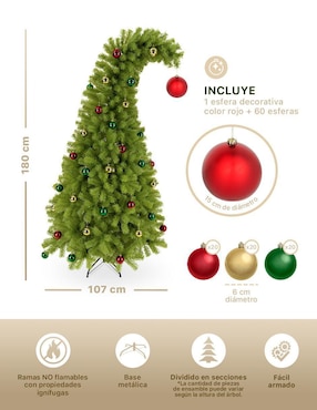 Árbol de navidad Esquimal Más Kit De Esferas