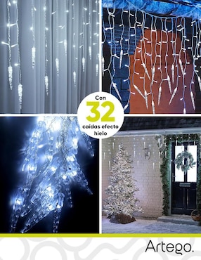 Serie LED Artego Cascada con 192 focos