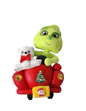 Imán Limerence by Claudia Herrera Abuelita y Santa Claus para decoración