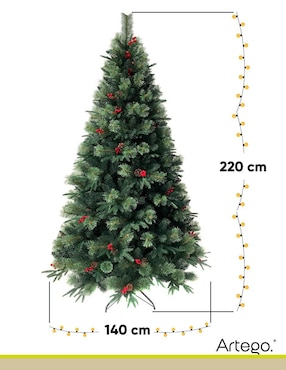 Árbol de navidad Artego Fraser 220