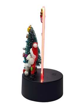Figura decorativa de santa claus Navidad Limerence By Claudia Herrera Árbol de navidad