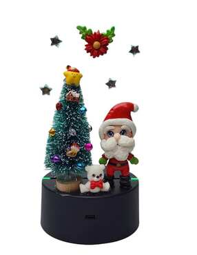 Figura decorativa de santa claus Navidad Limerence By Claudia Herrera Árbol de navidad
