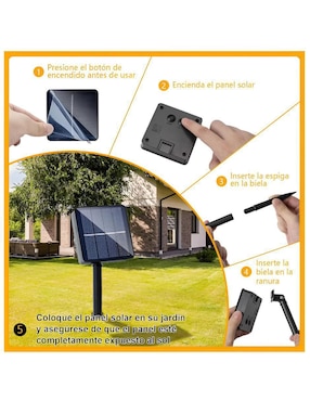 Serie LED Wünd ANR1797 con 100 focos