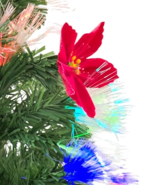 Árbol de navidad Light And Space Ultrabrillante de plástico con 200 luces