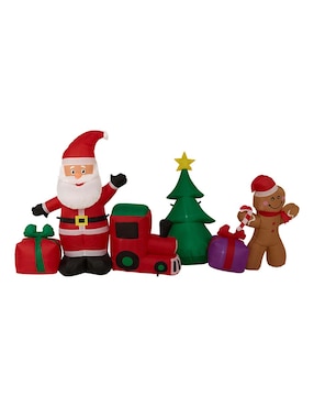 Inflable decorativo forma de santa claus Christmas Spirit Inflable decorativo forma de santa claus Christmas Spirit