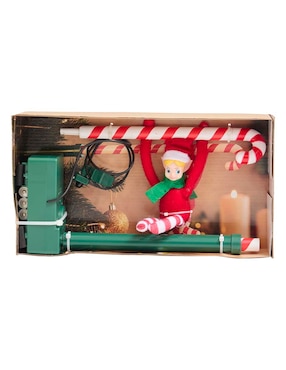Ornamento navideño duende Christmas Spirit