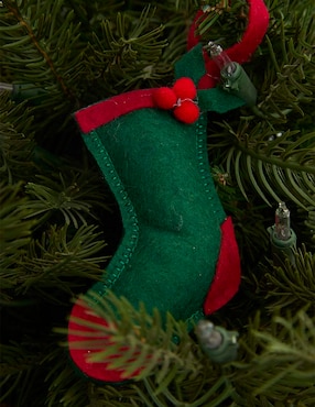 Ornamento bota navideña Haus Holidays