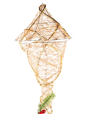 Figura decorativa de faro Navidad Christmas Spirit