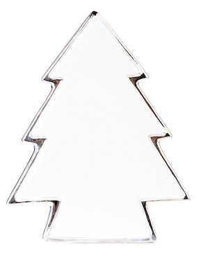 Figura decorativa de pino Navidad Haus Holidays de cerámica