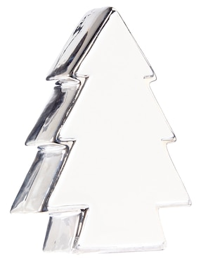 Figura decorativa de pino Navidad Haus Holidays de cerámica