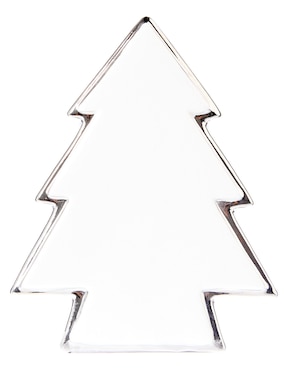 Figura decorativa de pino Navidad Haus Holidays de cerámica
