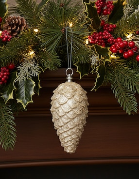 Ornamento navideño piña Christmas Spirit