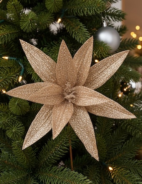 Ornamento navideño nochebuena Christmas Spirit