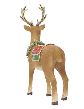 Figura decorativa de reno Navidad Christmas Spirit