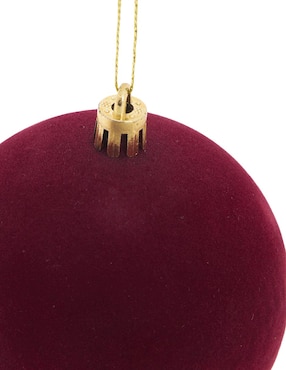 Set de esfera navideña Christmas Spirit con 6 piezas