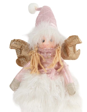 Figura decorativa de ángel Navidad Christmas Spirit