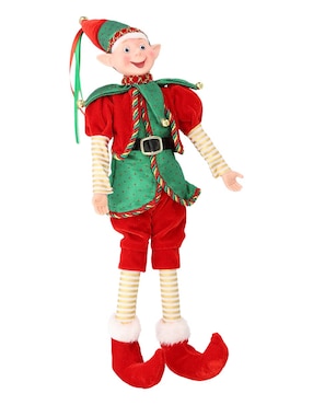Ornamento navideño elfo Christmas Spirit
