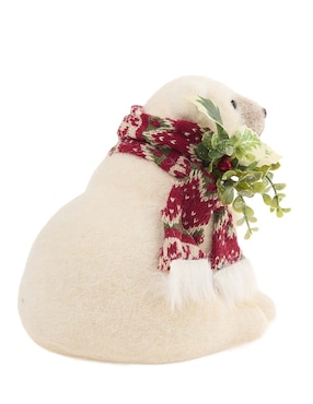 Figura decorativa de oso Navidad Christmas Spirit