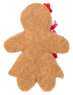 Ornamento navideño galleta de jengibre Christmas Spirit Roja