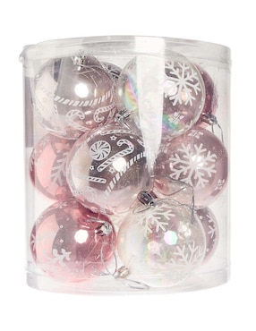 Set de esferas navideñas Christmas Spirit con 12 piezas Set de esferas navideñas Christmas Spirit con 12 piezas